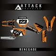 thumbnail image 1 of Attack Graphics Custom Renegade Complete Bike Graphics Kit for KTM 85 SX 17/14 2006, 1 of 2