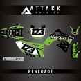 thumbnail image 1 of Attack Graphics Custom Renegade Complete Bike Graphics Kit for Kawasaki KX250F 2010, 1 of 3