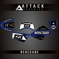 thumbnail image 1 of Attack Graphics Custom Renegade Complete Bike Graphics Kit for Yamaha PW50 YZinger 1997, 1 of 2