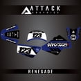 thumbnail image 1 of Attack Graphics Custom Renegade Complete Bike Graphics Kit for Yamaha PW50 YZinger 2006, 1 of 2