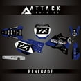 thumbnail image 1 of Attack Graphics Custom Renegade Complete Bike Graphics Kit for Yamaha YZ250 2012, 1 of 2