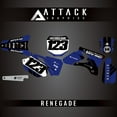 thumbnail image 1 of Attack Graphics Custom Renegade Complete Bike Graphics Kit for Yamaha YZ450F 2005, 1 of 3