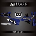 thumbnail image 1 of Attack Graphics Custom Renegade Complete Bike Restyle Graphics Kit Compatible with Polisport MX Restyling Kit, 1 of 2