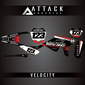 Attack Graphics Custom Velocity Complete Bike Graphics Kit for Beta 480 RR Race Edition 2021