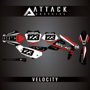 Attack Graphics Custom Velocity Complete Bike Graphics Kit for Beta 498 RR 2014