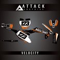 thumbnail image 1 of Attack Graphics Custom Velocity Complete Bike Graphics Kit for GASGAS MC-E 3 2024, 1 of 2