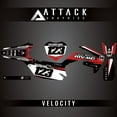 thumbnail image 1 of Attack Graphics Custom Velocity Complete Bike Graphics Kit for Honda CRF450R 2010, 1 of 4