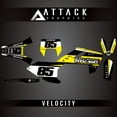 thumbnail image 1 of Attack Graphics Custom Velocity Complete Bike Graphics Kit for Husqvarna FE 350 2019, 1 of 2