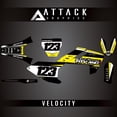 thumbnail image 1 of Attack Graphics Custom Velocity Complete Bike Graphics Kit for Husqvarna TC 125 2017, 1 of 2