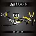 thumbnail image 1 of Attack Graphics Custom Velocity Complete Bike Graphics Kit for Husqvarna TC 125 (Fuel Injected) 2023, 1 of 2
