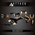 thumbnail image 1 of Attack Graphics Custom Velocity Complete Bike Graphics Kit for KTM 350 EXC-F 2016, 1 of 3