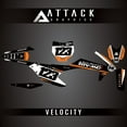 thumbnail image 1 of Attack Graphics Custom Velocity Complete Bike Graphics Kit for KTM 450 SX-F Factory Edition 2016, 1 of 2