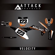 Attack Graphics Custom Velocity Complete Bike Graphics Kit for KTM 50 SX 2023