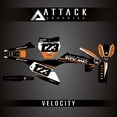 thumbnail image 1 of Attack Graphics Custom Velocity Complete Bike Graphics Kit for KTM 65 SX 2019, 1 of 3