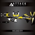 thumbnail image 1 of Attack Graphics Custom Velocity Complete Bike Graphics Kit for Suzuki RMZ450 2018, 1 of 3