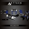 thumbnail image 1 of Attack Graphics Custom Velocity Complete Bike Graphics Kit for Yamaha WR450F 2022, 1 of 2