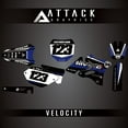 thumbnail image 1 of Attack Graphics Custom Velocity Complete Bike Graphics Kit for Yamaha YZ125 2003, 1 of 3