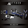 thumbnail image 1 of Attack Graphics Custom Velocity Complete Bike Graphics Kit for Yamaha YZ250 2005, 1 of 3