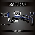 thumbnail image 1 of Attack Graphics Custom Velocity Complete Bike Graphics Kit for Yamaha YZ250 2008, 1 of 3