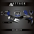 thumbnail image 1 of Attack Graphics Custom Velocity Complete Bike Graphics Kit for Yamaha YZ250F 2019, 1 of 3