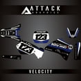 thumbnail image 1 of Attack Graphics Custom Velocity Complete Bike Graphics Kit, 1 of 4