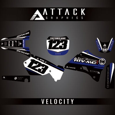 Attack Graphics Custom Velocity Complete Bike Graphics Kit