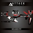 thumbnail image 1 of Attack Graphics Custom Velocity Complete Bike Graphics Kit, 1 of 4