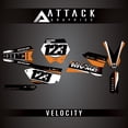 thumbnail image 1 of Attack Graphics Custom Velocity Complete Bike Graphics Kit, 1 of 4