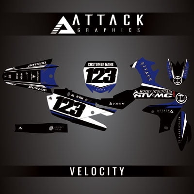 Attack Graphics Custom Velocity Complete Bike Graphics Kit