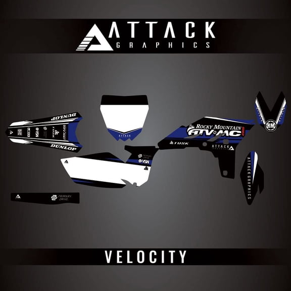 Attack Graphics Custom Velocity Complete Bike Graphics Kit