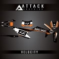 thumbnail image 1 of Attack Graphics Custom Velocity Complete Bike Graphics Kit, 1 of 2