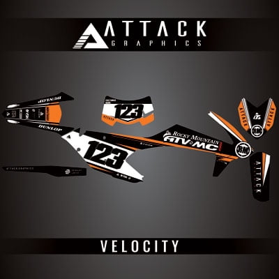Attack Graphics Custom Velocity Complete Bike Graphics Kit