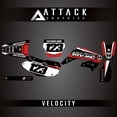 thumbnail image 1 of Attack Graphics Custom Velocity Complete Bike Graphics Kit, 1 of 4