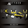 thumbnail image 1 of Attack Graphics Custom Velocity Complete Bike Restyle Graphics Kit Compatible with Polisport MX Restyling Kit for Suzuki RM125 2005, 1 of 4