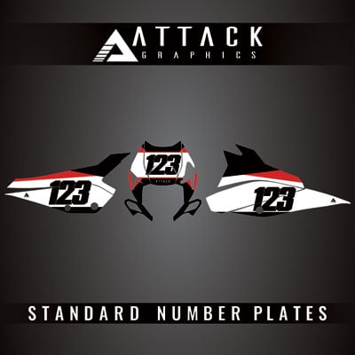 Attack Graphics Elite Number Plate Backgrounds For Beta 430 RR Race Edition 2023