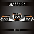 thumbnail image 1 of Attack Graphics Elite Number Plate Backgrounds for GASGAS MC-E 3 2023, 1 of 3