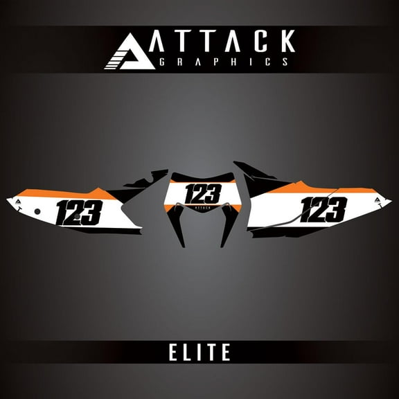 Attack Graphics Elite Number Plate Backgrounds