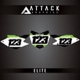 thumbnail image 1 of Attack Graphics Elite Number Plate Backgrounds for Kawasaki KLX140 2020, 1 of 3