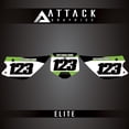 thumbnail image 1 of Attack Graphics Elite Number Plate Backgrounds for Kawasaki KX85 2001, 1 of 3