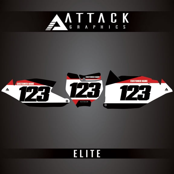 Attack Graphics Elite Number Plate Backgrounds