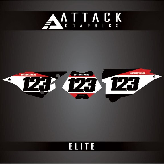 Attack Graphics Elite Number Plate Backgrounds