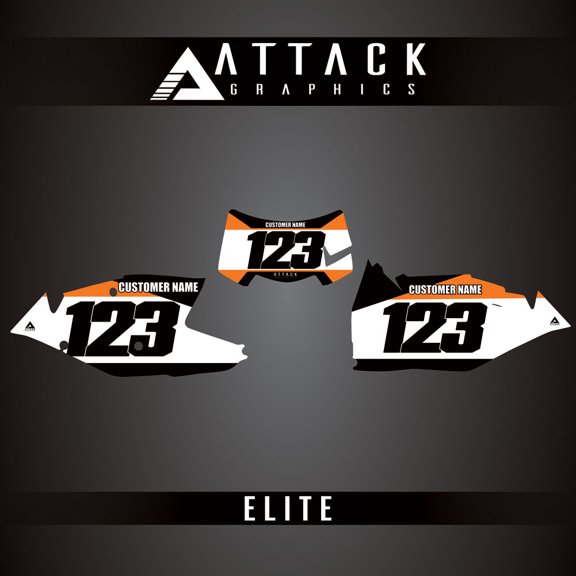 Attack Graphics Elite Number Plate Backgrounds
