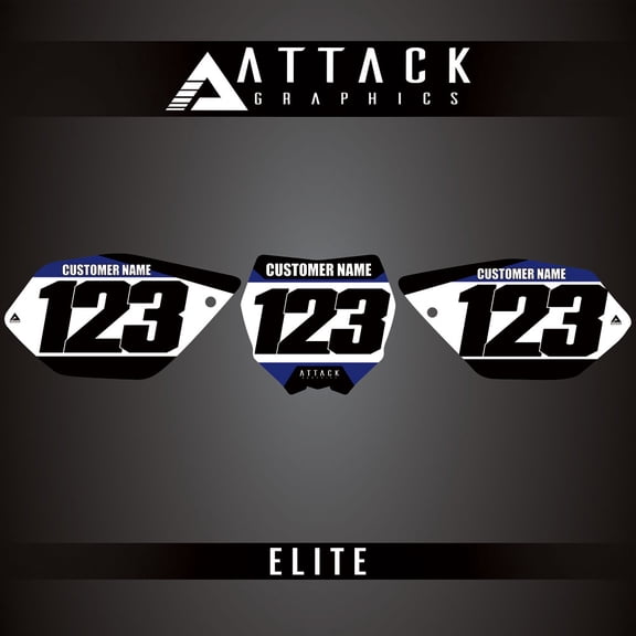 Attack Graphics Elite Number Plate Backgrounds