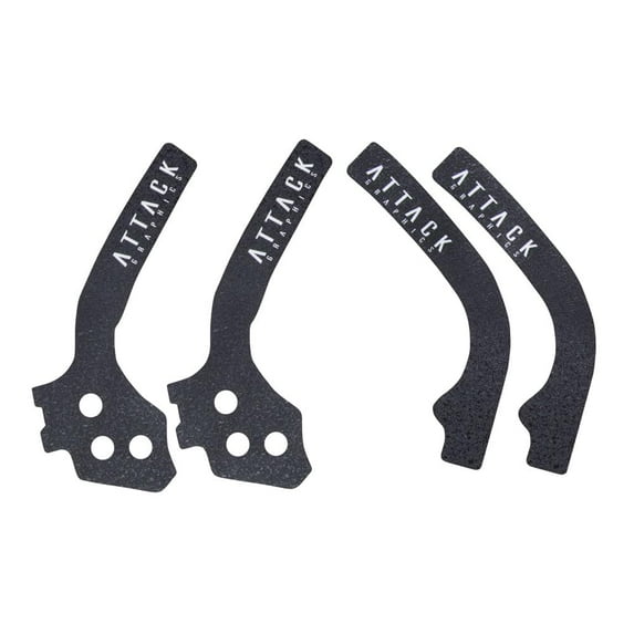 Attack Graphics 185-194-0054 Frame Grip Tape - Black - with Stock Frame Guards