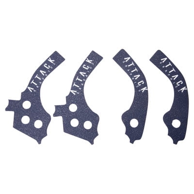 Attack Graphics Frame Grip Tape with Stock Frame Guards Blue for Husqvarna FE 450 Heritage 2023