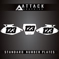 thumbnail image 1 of Attack Graphics Number Plate Backgrounds for Honda CR250R 2004, 1 of 2