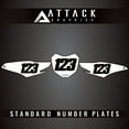 thumbnail image 1 of Attack Graphics Number Plate Backgrounds for Honda CRF125F 2014, 1 of 2