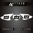 thumbnail image 1 of Attack Graphics Number Plate Backgrounds for Honda CRF150F 2009, 1 of 2