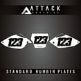 thumbnail image 1 of Attack Graphics Number Plate Backgrounds for Honda CRF450R 2005, 1 of 2