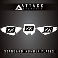 thumbnail image 1 of Attack Graphics Number Plate Backgrounds for Honda CRF70F 2011, 1 of 2